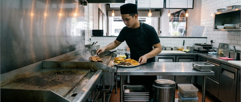 Singapore &mdash; halal Western kitchen