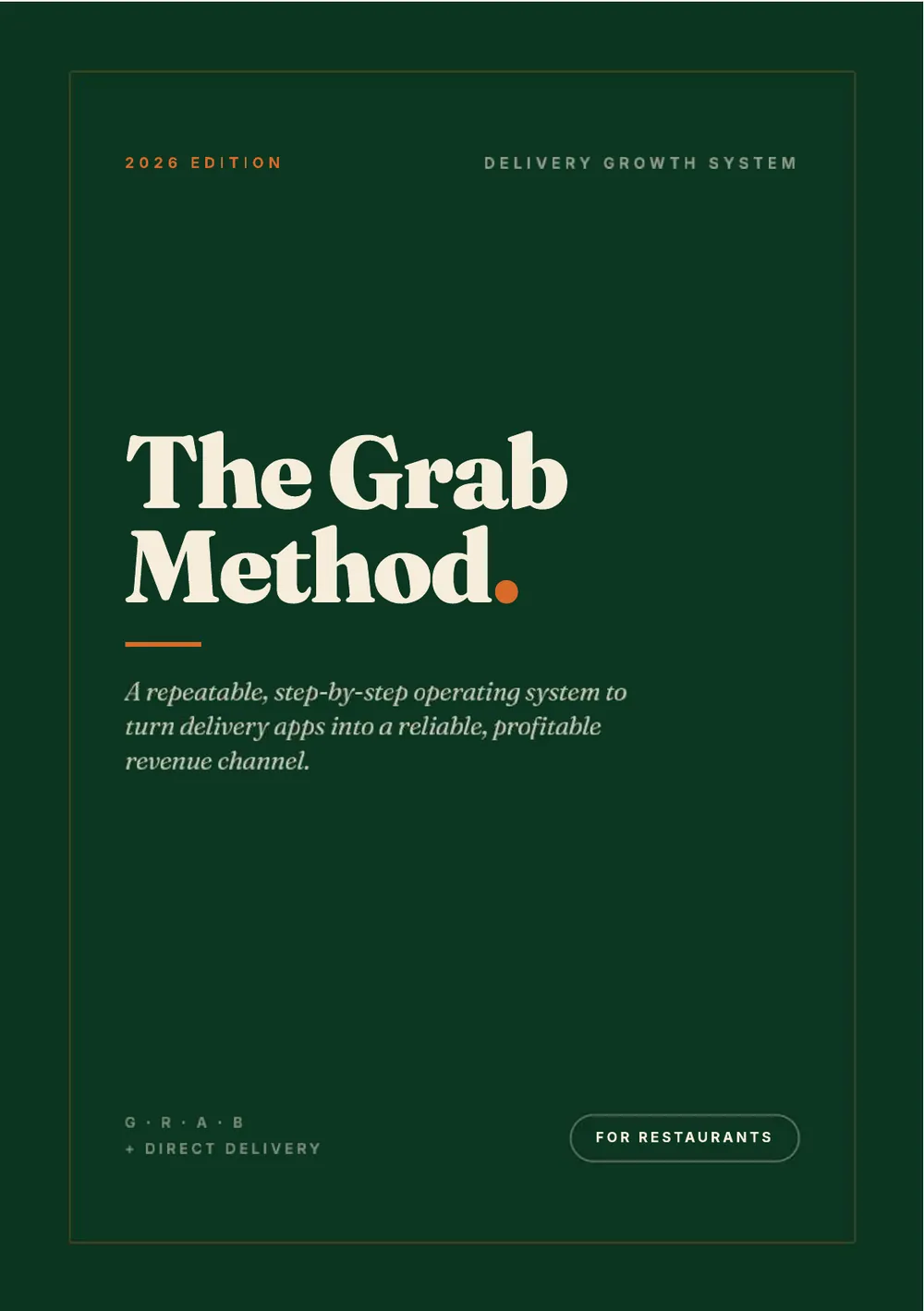 The Grab Method — 2026 Edition, cover