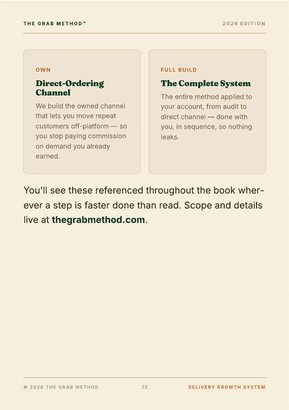 The Grab Method — preview, page 22