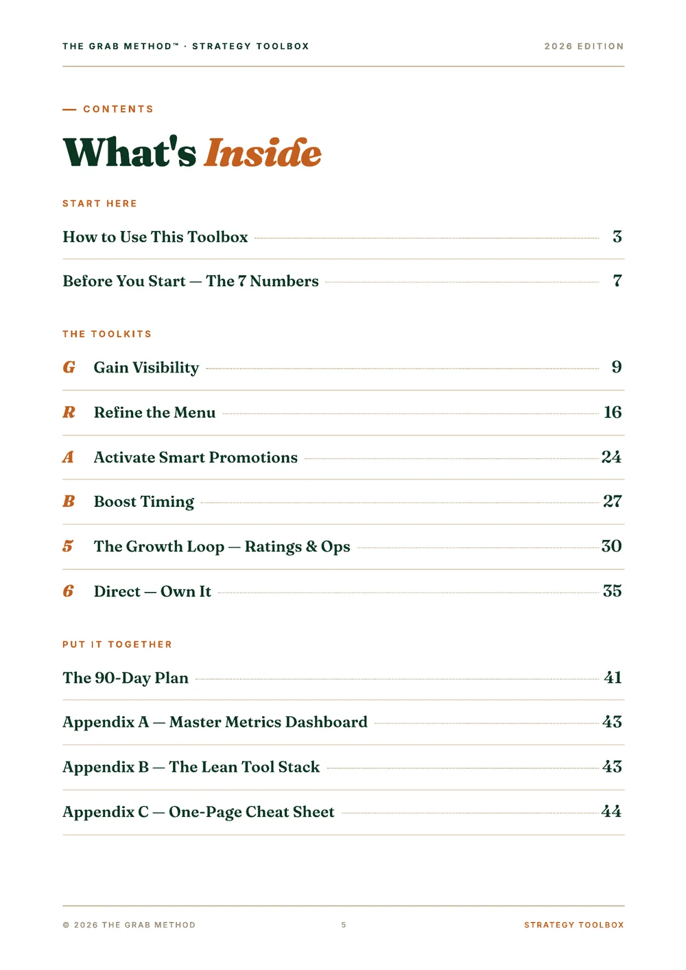 The Strategy Toolbox — preview, page 5